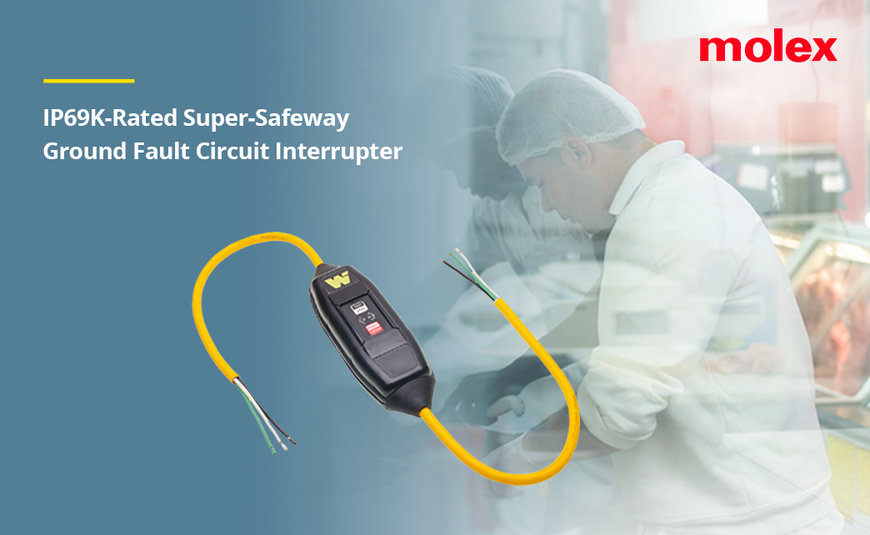 Molex Introduces Innovative Portable Super-Safeway GFCI with IP69K Rating for Enhanced Electrical Safety in Harsh Environments